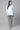 Blue Gathered kurta &amp; Trouser Set
