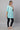 Blue Polka Print kurta &amp; Blue Denim Jeggings