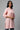 Peach Printed kurta Set