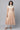 Peach Floral Foil Printed Festive Anarkali kurta, Tights And Dupatta Set