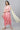 Pink Festive Drap Kurta, Tights &amp; Dupatta Set