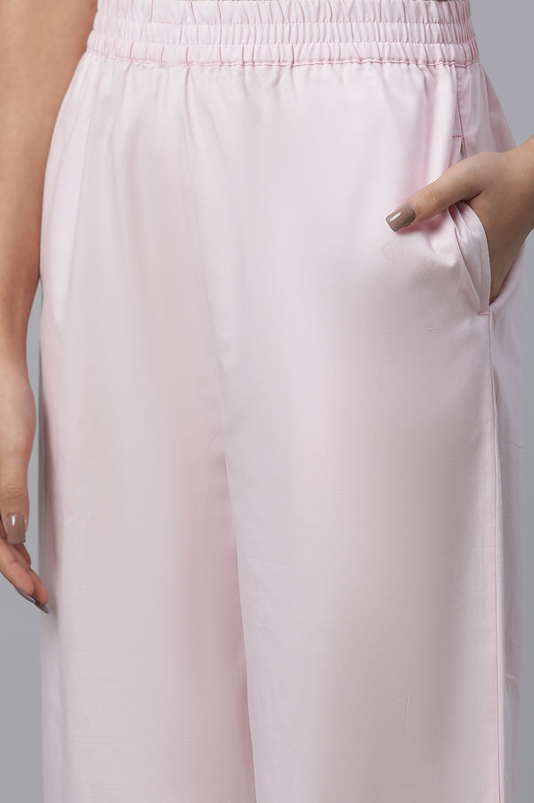 Pink Floral kurta, Pants & Dupatta