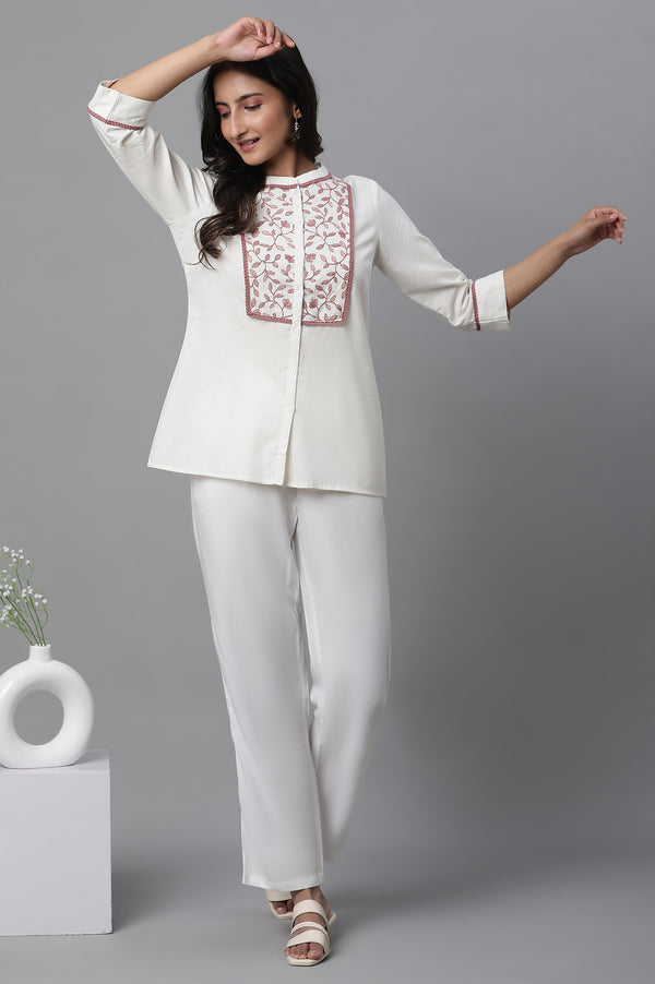 Green Solid Casual Kurti with Lace