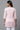 Pink Cotton Schiffli Floral Embroidered Short Kurti