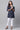 Blue Cotton Denim Casual Short Kurti