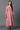 Pink Jacquard Embellished Winter Dress