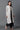 Off White Front Open Winter Gilet