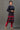 Navy Yark Dyed Ethnic Winter Jacket