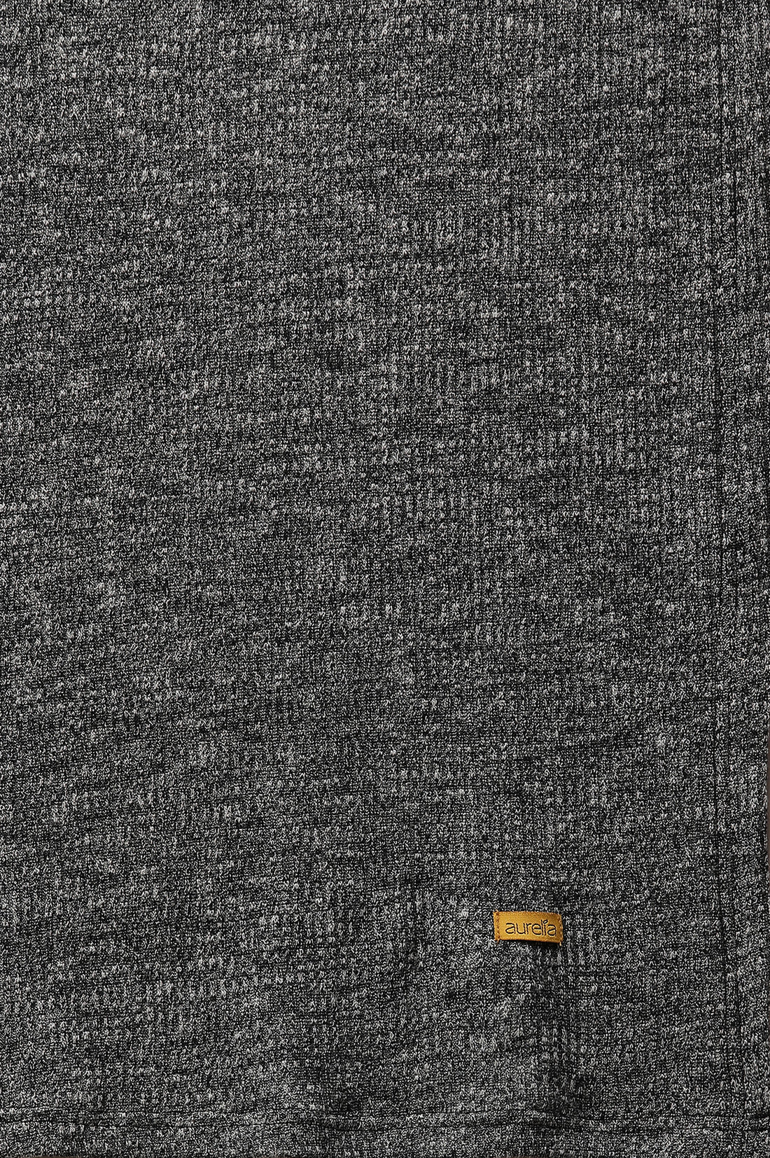 Dark Grey Winter Stole