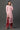 Peach Floral Printed Winter Kurta and Pants Set