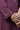 Purple Zari Embroidered Velvet Kurta and Pants Set