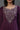 Purple Velvet Embroidered Kurta and Pants Festive Set