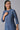 Blue Geometric Printed Summer kurta