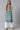 Green Printed Sleeveless kurta