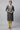 Grey Linen Seer Sucker kurta