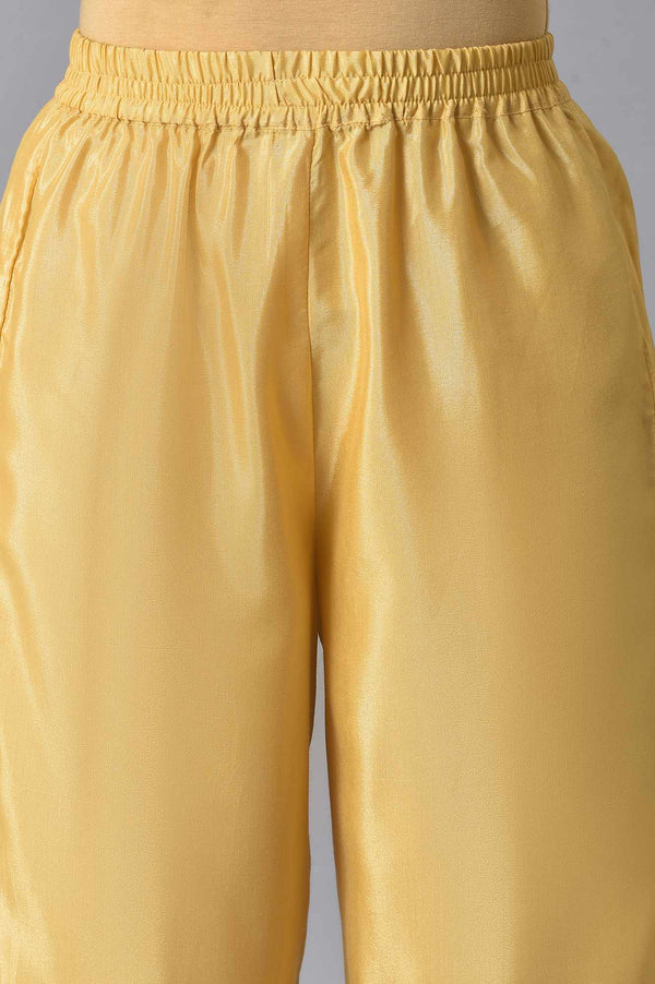 Green Sequined Floral Printed kurta Set