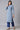 Blue Printed Casual kurta Set