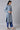 Blue Printed Casual kurta Set