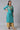Green Floral Printed Round Neck kurta