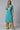 Green Floral Printed Round Neck Kurta