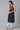 Blue Straight Sleeveless kurta