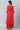 Red Embroidered Organza Gillet &amp; Printed Dress