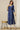 Estate Blue Floral Printed Schiffli Embroidered Breezy Rayon Straight Kurta