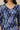 Estate Blue Floral Printed Schiffli Embroidered Rayon A-line Kurta
