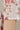 White &amp; Pink Floral Printed Straight Kota Kurta