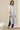 White Geometric Printed Dobby Straight Kurta with Neck Metal Clasp