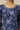 Blue Floral Printed Pure Cotton Flared Kurta with Zari Neckline