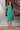 Spectra Green Floral Foil Printed Straight Kurta with Dori Embroidery