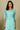 Sky Blue Abstract Printed Kota Kurta with Embellished Neck