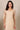 Beige Foil Printed Straight Kota Kurta with Embroidered Neck