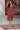 Jazzy Maroon Printed Straight Kurta with  Neck Embroidery