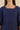 Blue Printed Sequins Straight Kurta