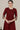 Maroon Sequined &amp; Embroidered Straight Kurta with Pleated Yoke