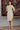 Beige Dori Embroidered Yoke Straight Festive Kurta