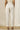 Light Beige Solid Rayon Flax Comfy Trousers with Pockets