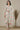 Cream Floral Printed Cotton Blend Straight Kurta, Palazzo an Dupatta Set