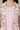 Pink Stripe Printed Sleeveless Inner Kurta, Floral Printed Kota Gilet and Palazzo Set