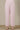 Pink Stripe Printed Sleeveless Inner Kurta, Floral Printed Kota Gilet and Palazzo Set