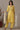 Yellow Mirror Work Straight Kurta, Palazzo and Dupatta Set