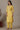 Yellow Mirror Work Straight Kurta, Palazzo and Dupatta Set