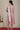Onion Pink Yarn Dyed Dori Embroidered Anarkali Kurta, Trousers and Dupatta Set