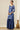 Blue Floral Printed Zari Embroidered Short Kurti, Tiered Sharara and Dupatta Set