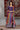 Purple Printed Embellished Top, Flared Skirta and Dupatta Set
