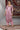 Pink Floral Printed Embroidered Neck Straight Kurta &amp; Palazzos Set with Dupatta