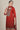 Red Ombre Gold Foil Printed Straight Kurta, Trousers and Dupatta Set