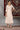 Light Peach Floral Printed Flared Kurta with Lace, Pants and Dupatta Set